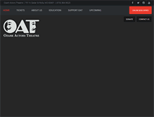 Tablet Screenshot of ozarkactorstheatre.org